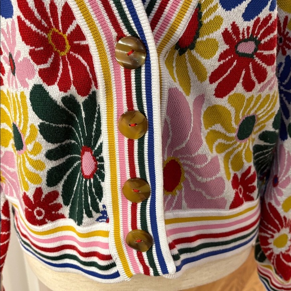 FARM Rio Daisy Cardigan - Picture 7 of 16